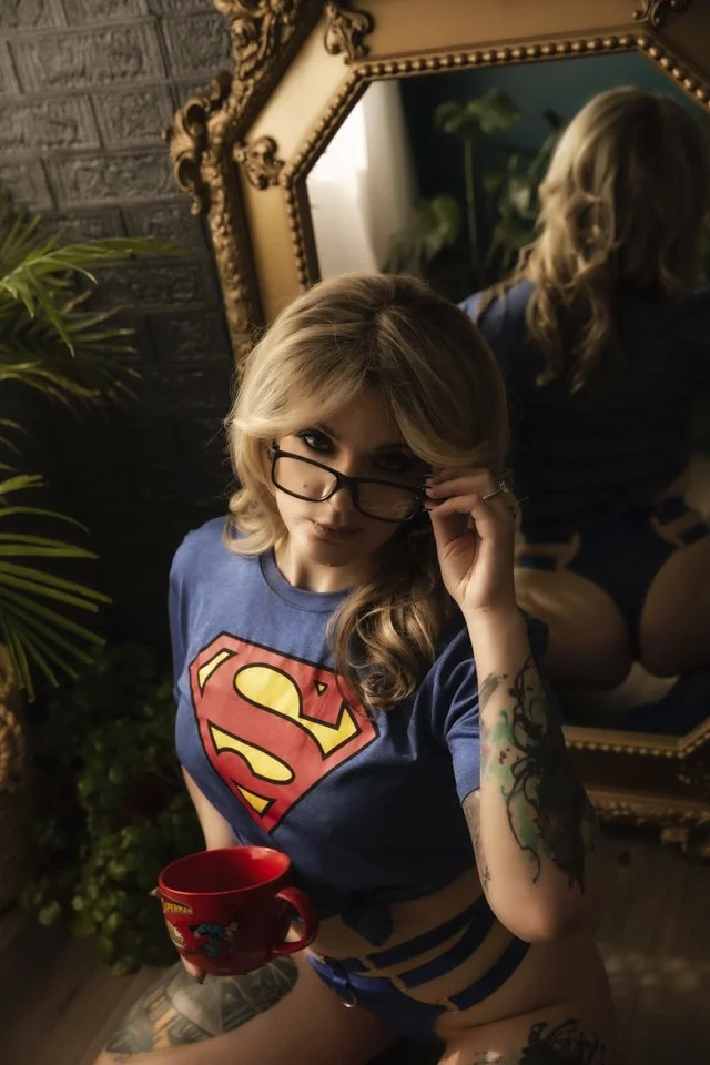 Superman Boudoir - Every Woman Be Her Own Hero