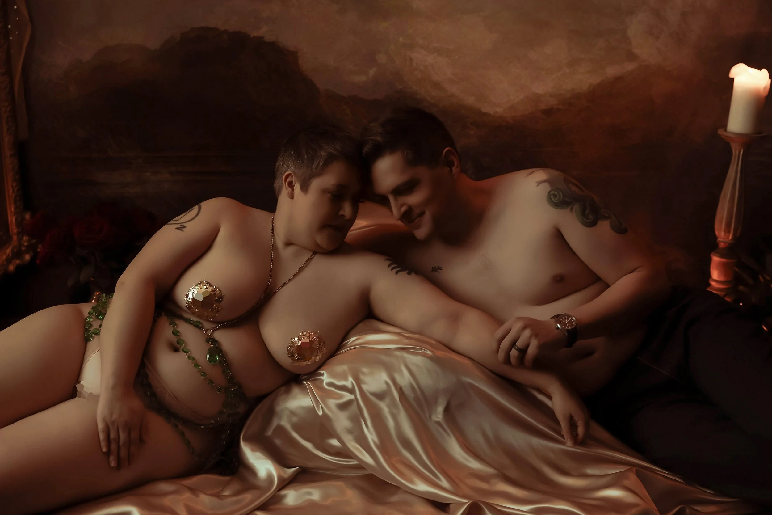 Renaissance Lovers: A Couples Boudoir Experience That Evolves With You