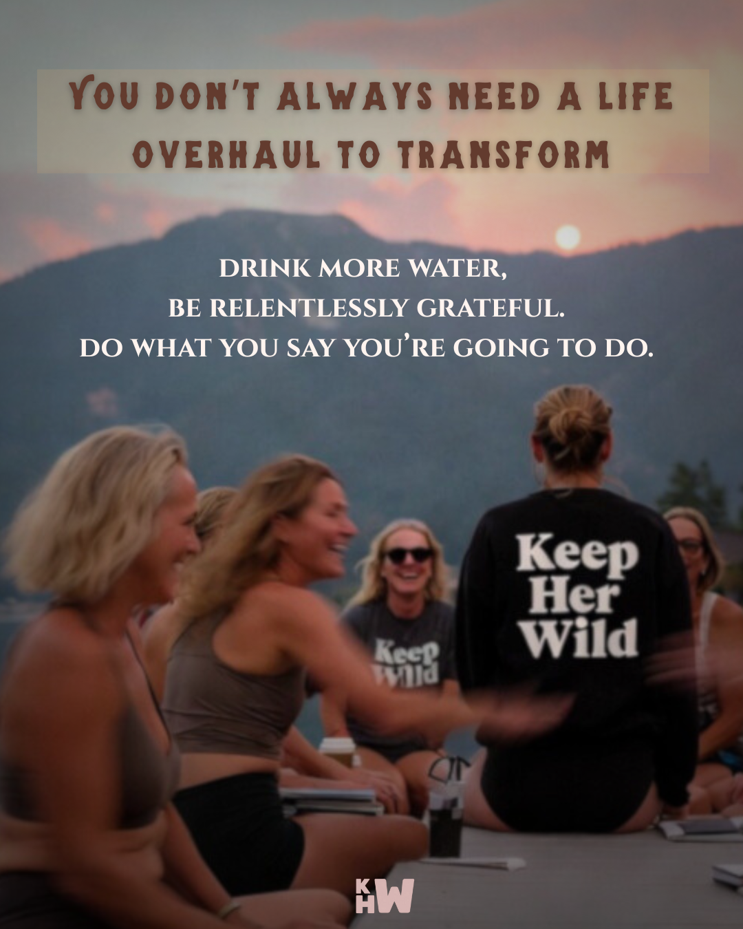 Transfromations are great. Adjustments are more valuable.