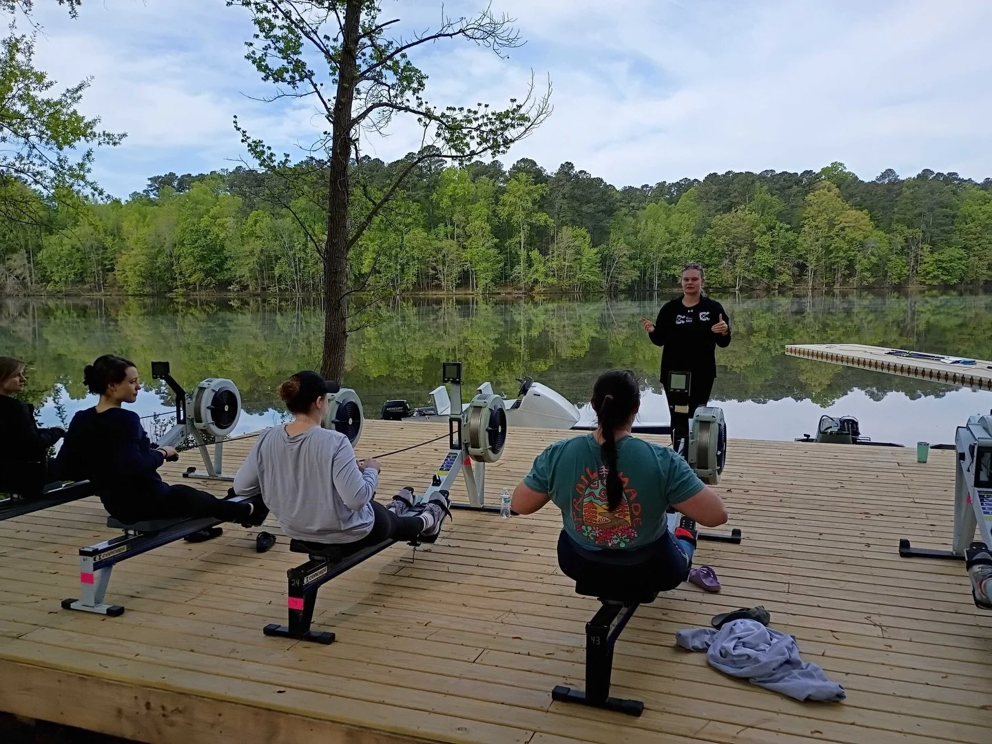 Another successful Carolina Masters Row Camp in the books. Thank you to everyone that signed up for a new experience and to the volunteers that helped make it possible to share the sport we love so much. 🚣&zwj;♀️❤️