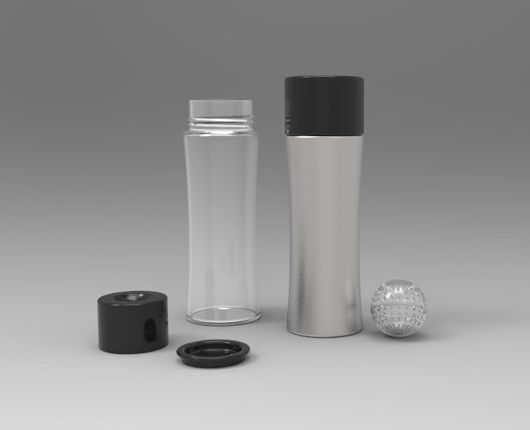 Two Bottles Clear Metal_lid off.jpg