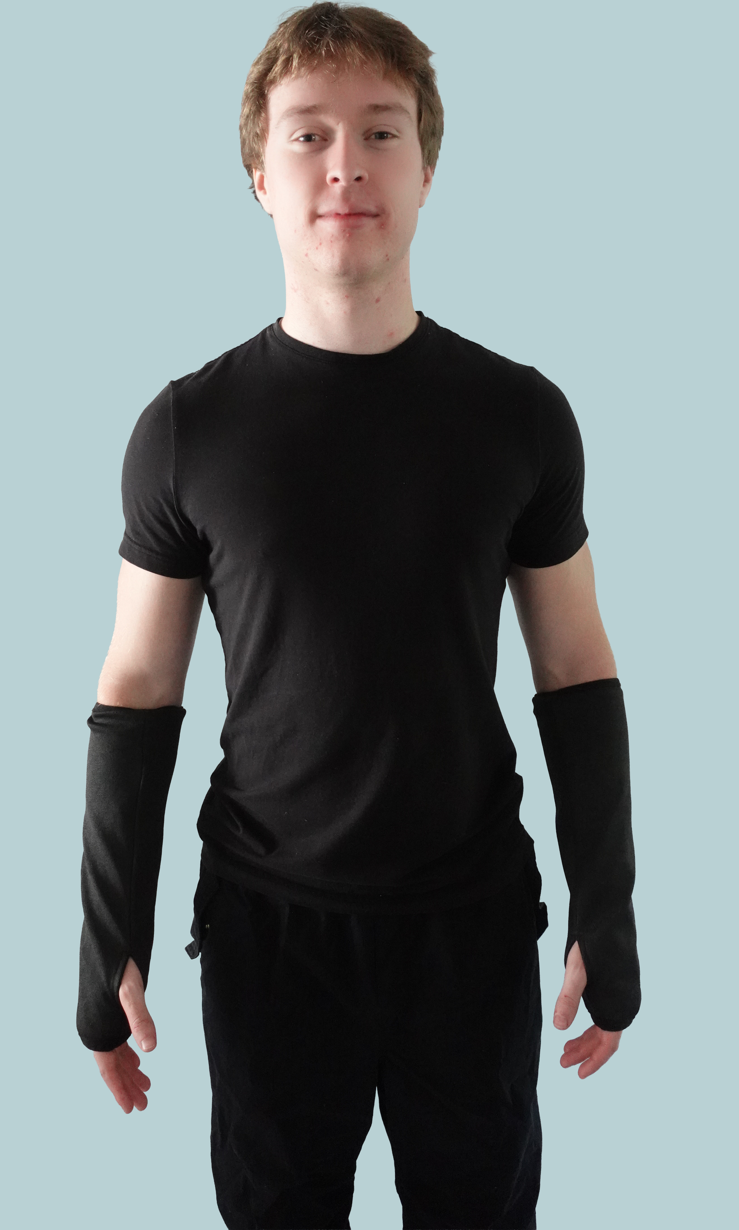 Black bite resistant arm guard.png
