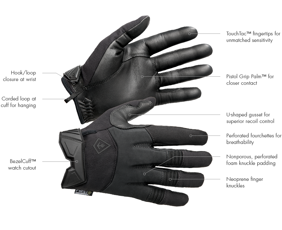 Body Armour Canada Bullet & Cut Resistant Products - First Tactical Men's  Medium Duty Padded Glove