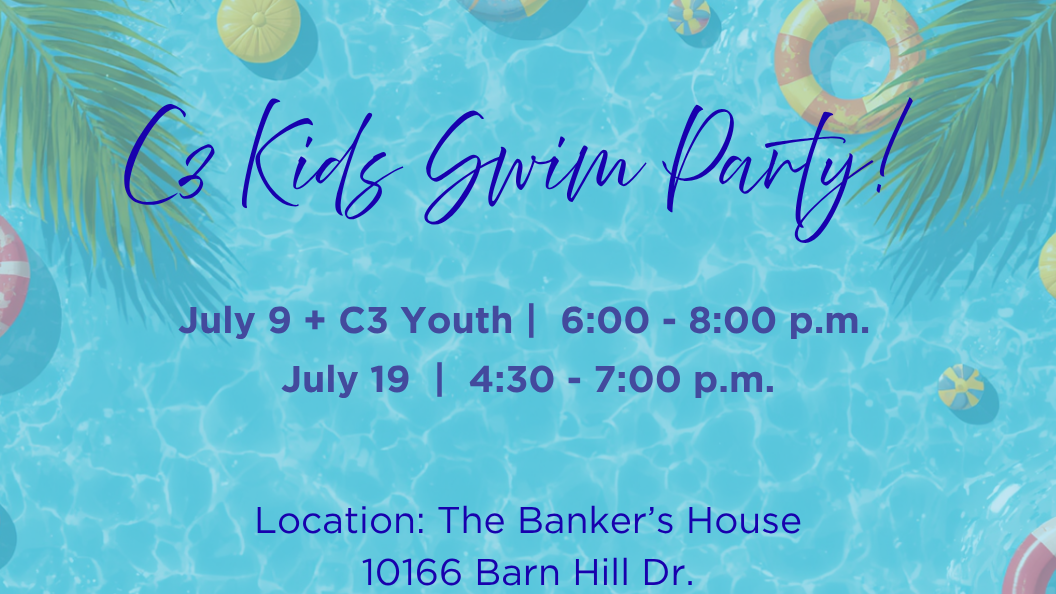 C3 Kid's Pool Party
