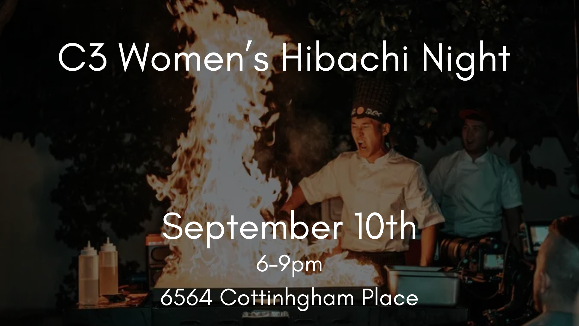 Women's Hibachi Night