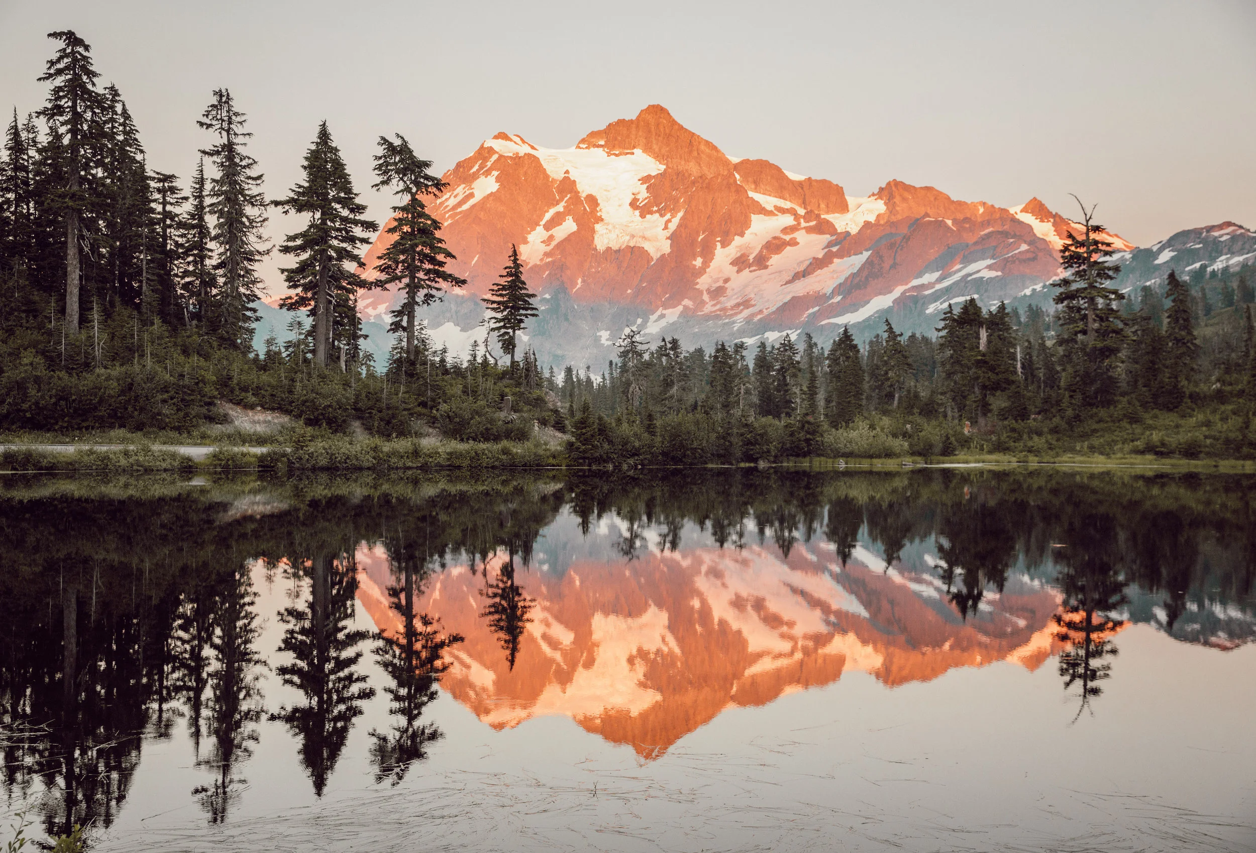 Cascade Sunset Print