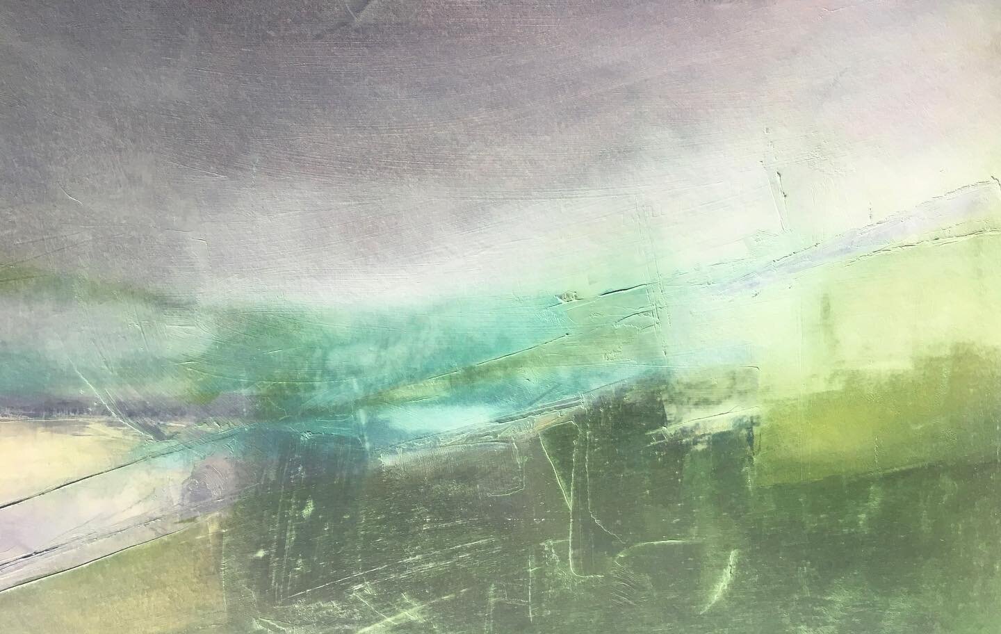 Somerset Landscape. Misty Day. Lifts the spirit...Oil on board 51x76cm. 
More on my website: 
www.louise-holgate.com
#buyartonline
#abstractmag  #highgateart  #janenewberydulwich #chelseaartsclub #affordableartfairuk #somerset #colour #light #abstrac