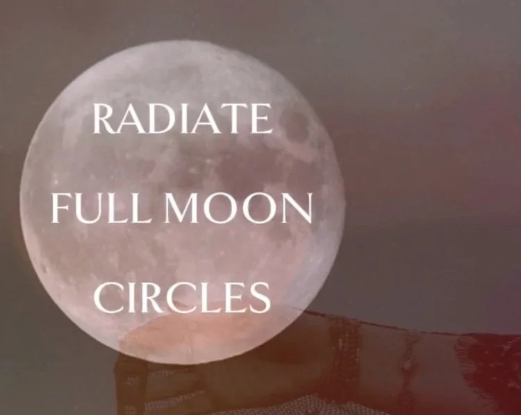 RADIATE FULL MOON CIRCLE