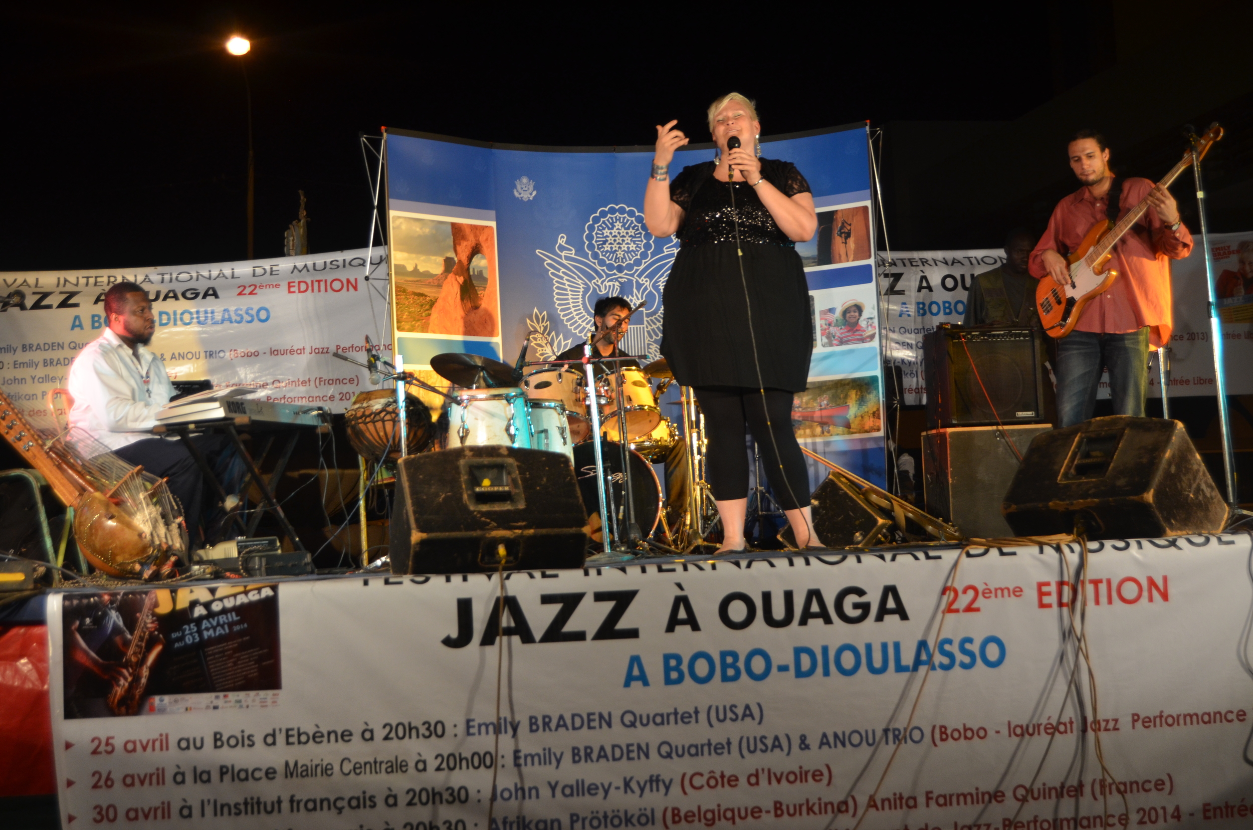 Jazz a Ouaga in Burkina Faso, Africa