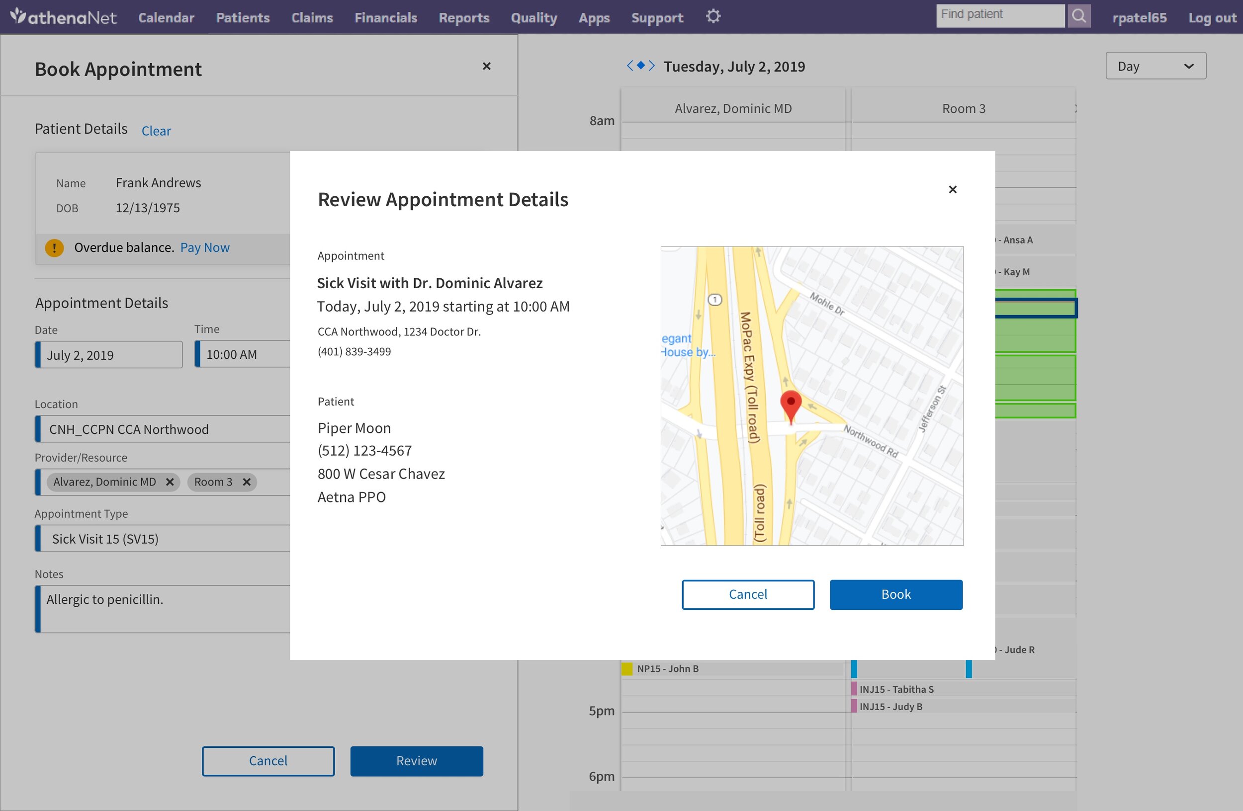 WORKFLOW - Booking - Review Modal.jpg