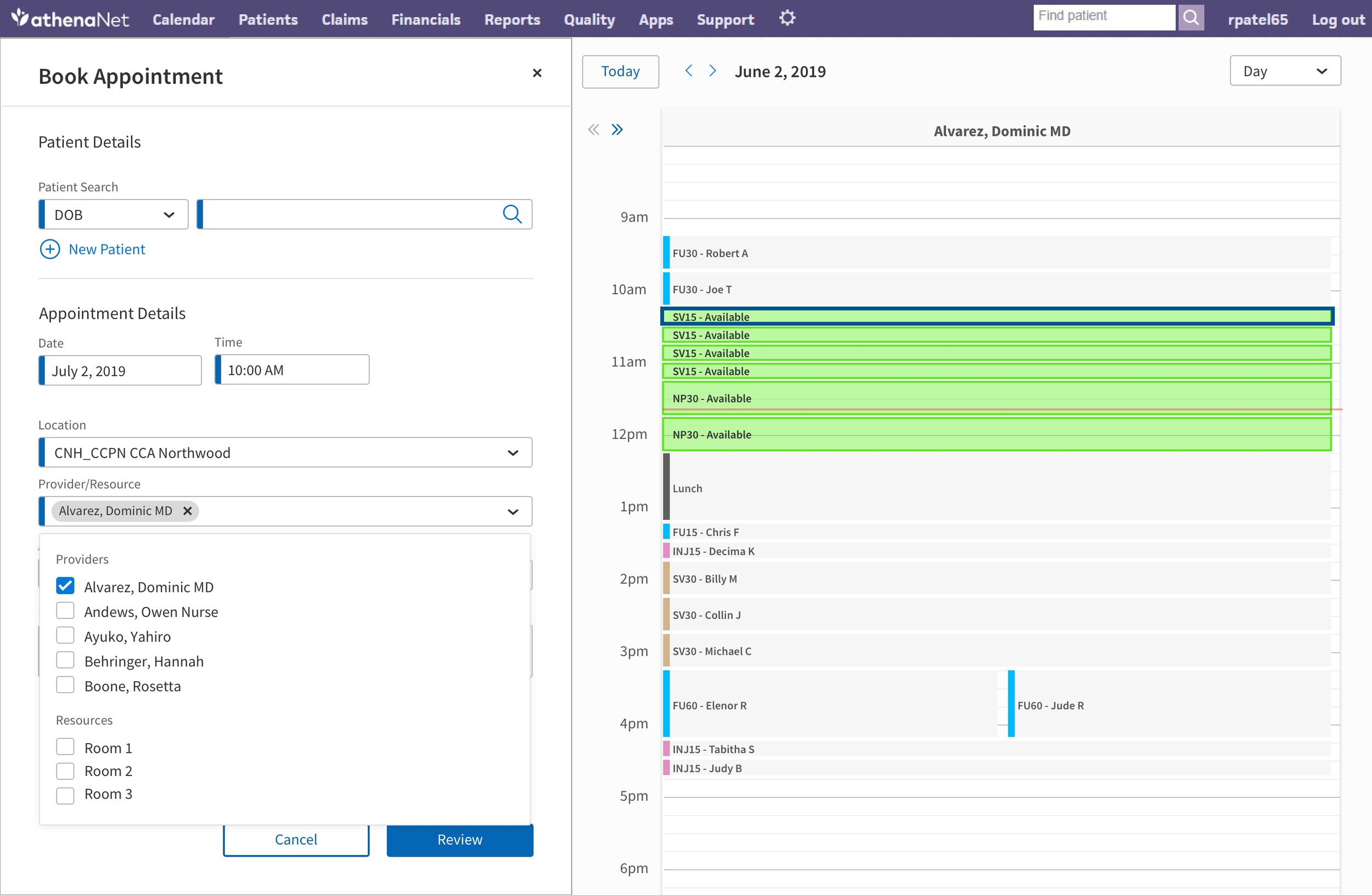 WORKFLOW - Booking - Side Panel Dropdown.jpg