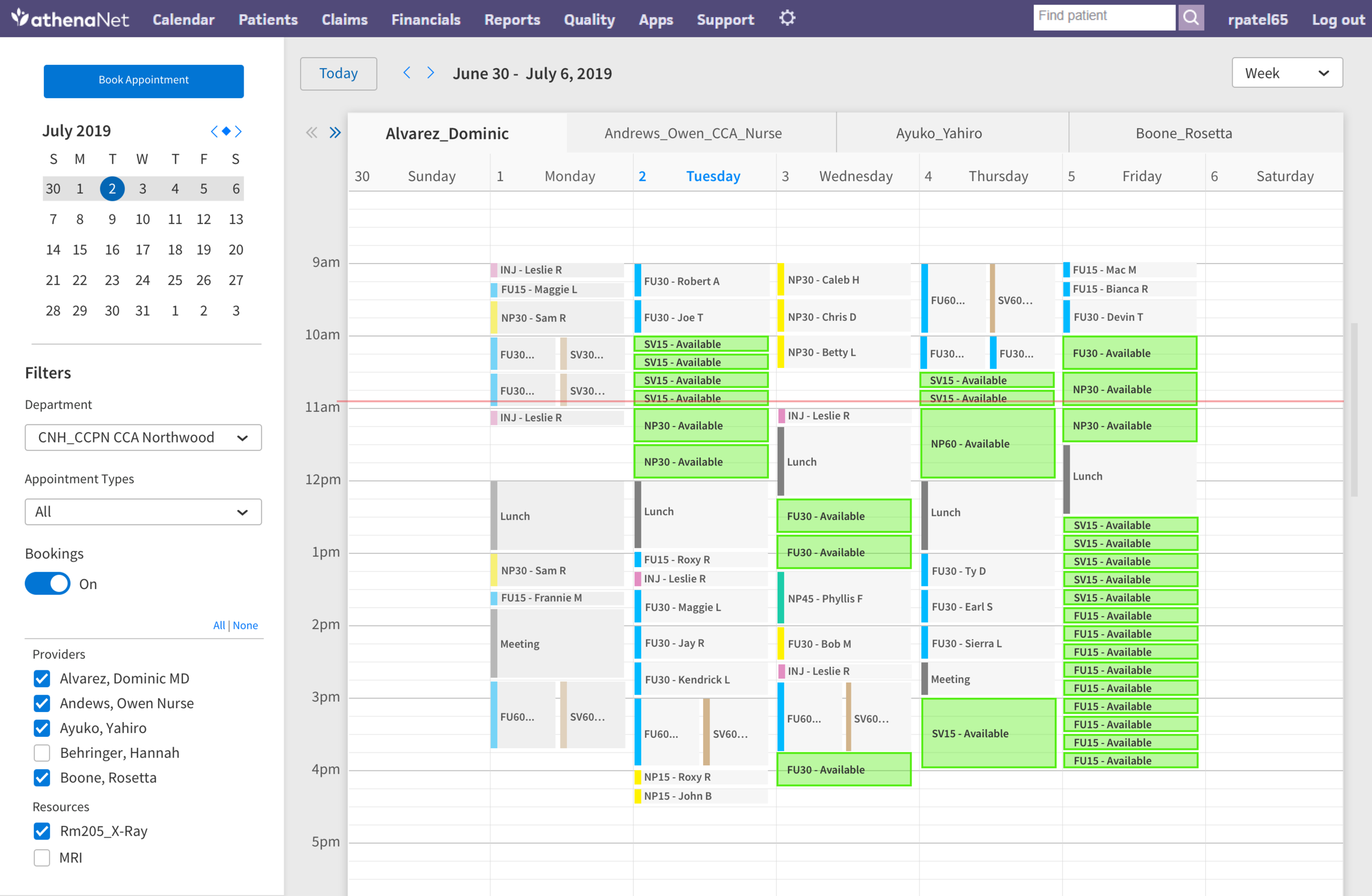 WORKRFLOW - Booking - Week View.png