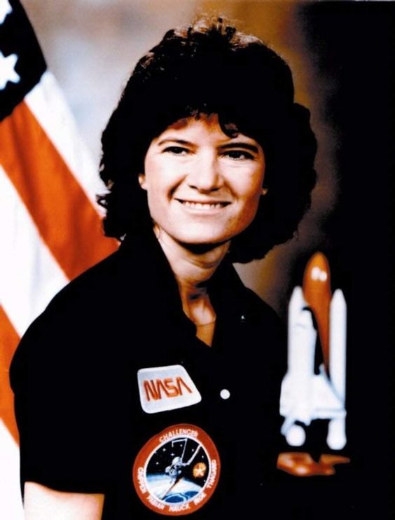 The ultimate SPACE BABE! (Sally Ride-- source )