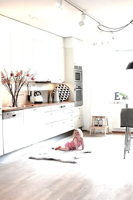 ( . ) Wide open space can be useful for a variety of activities-- not just cooking! 