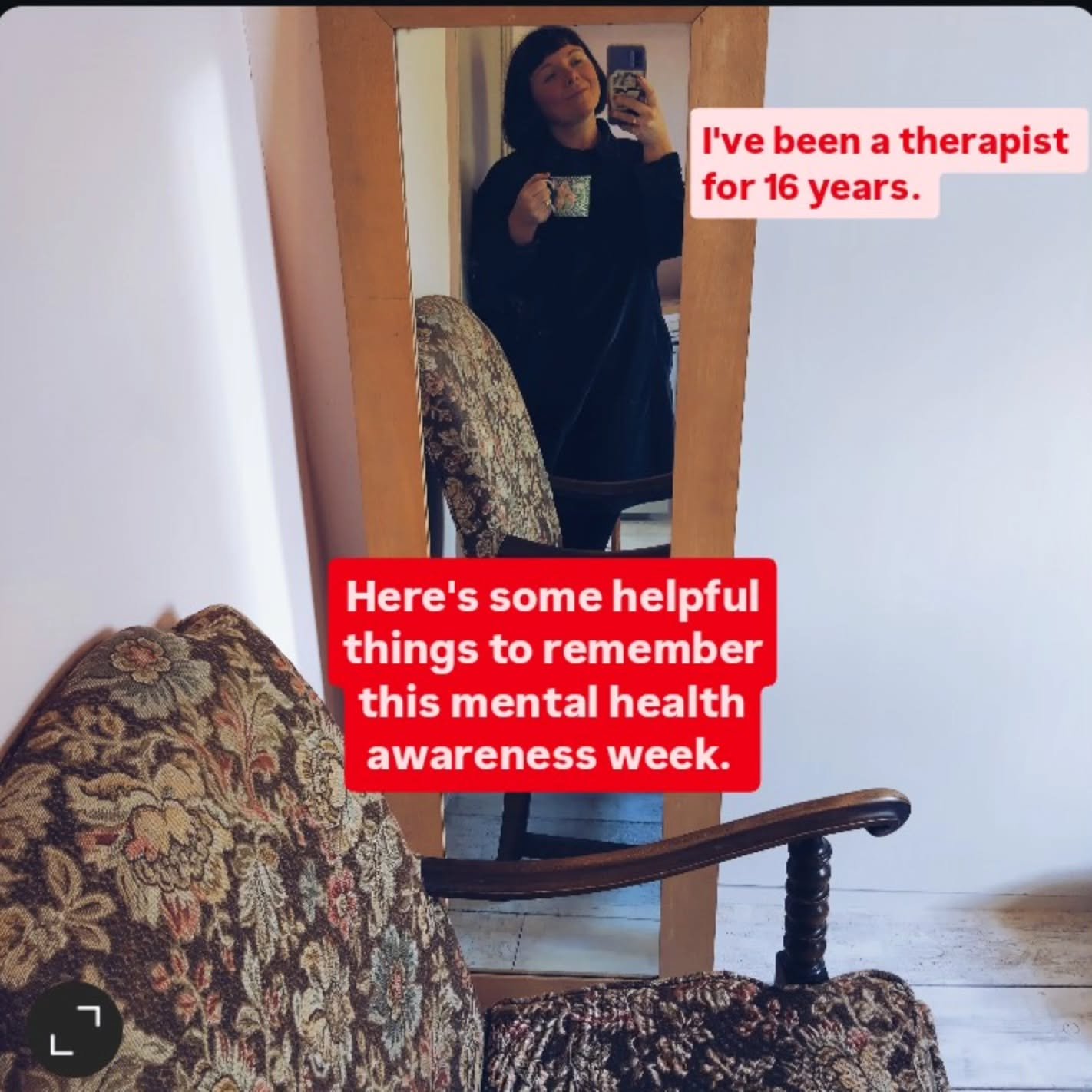 I've been a therapist for 16 years - Here are some important reminders on this Mental Health Awareness Week. 

~ People don't need to fully understand you or your decisions. What's important is that they respect them. 

~ Look out for the friends who