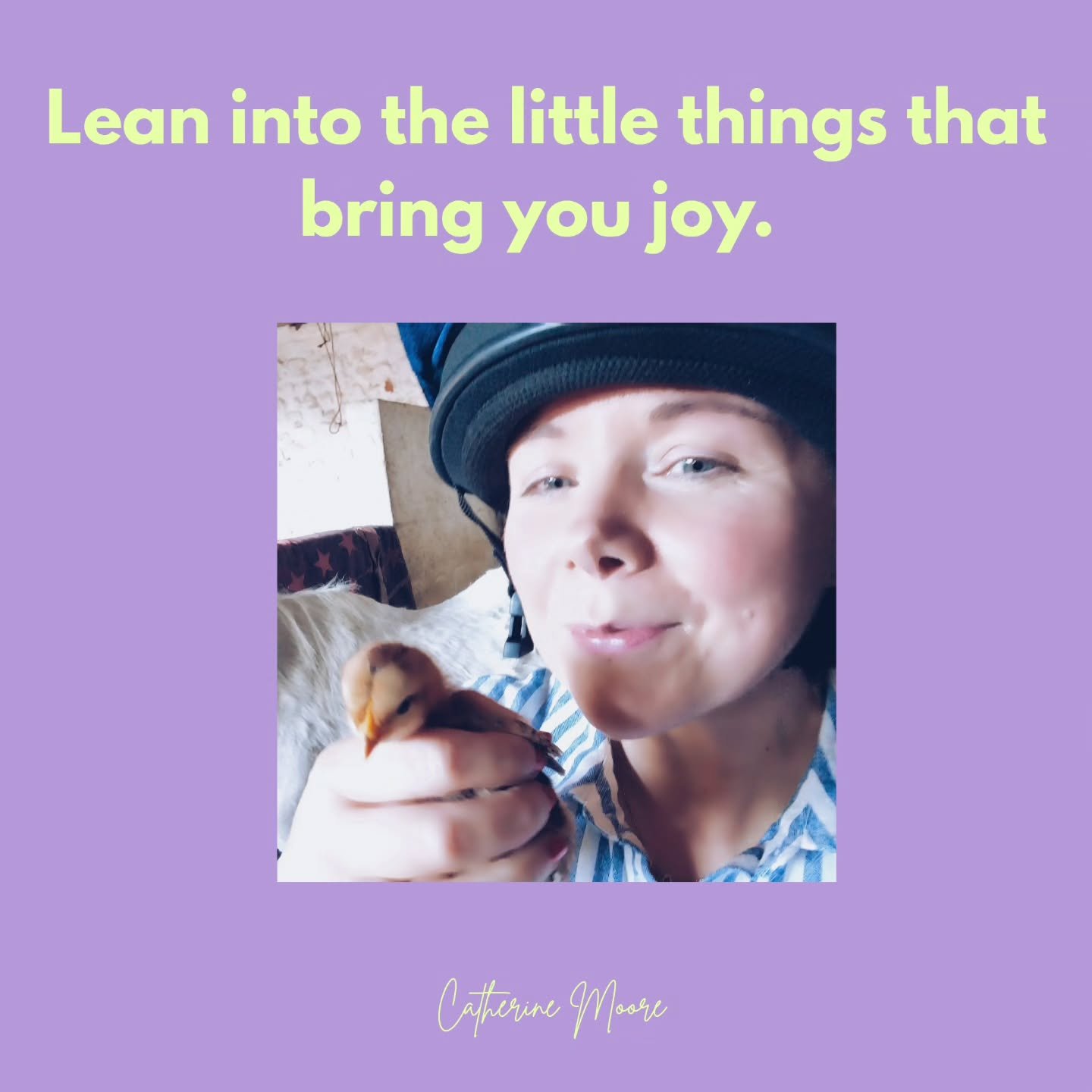 Because the little things that bring you joy my friend are in fact the big things. Soak it all in. Your happiness matters. 

Go! You got this ✨

Cx

#itsthelittlethingsinlife #happiness #joy #momentslikethese #gratitude