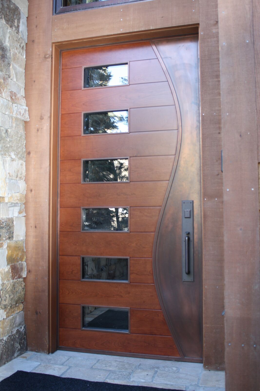 Castlewood Wood & Iron Door