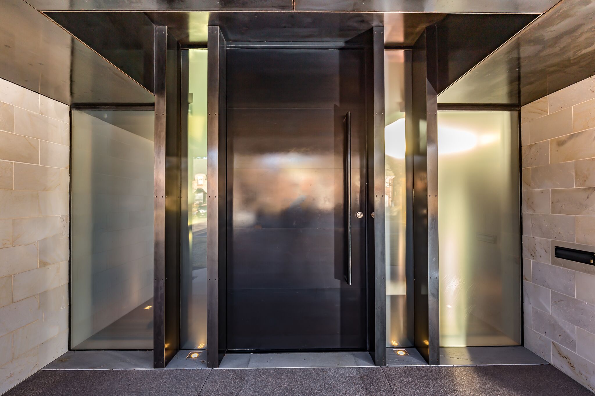 Castlewood Metal Pivot Door