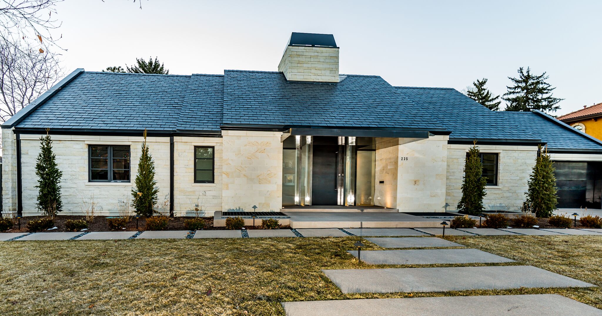 Castlewood Metal Pivot Door