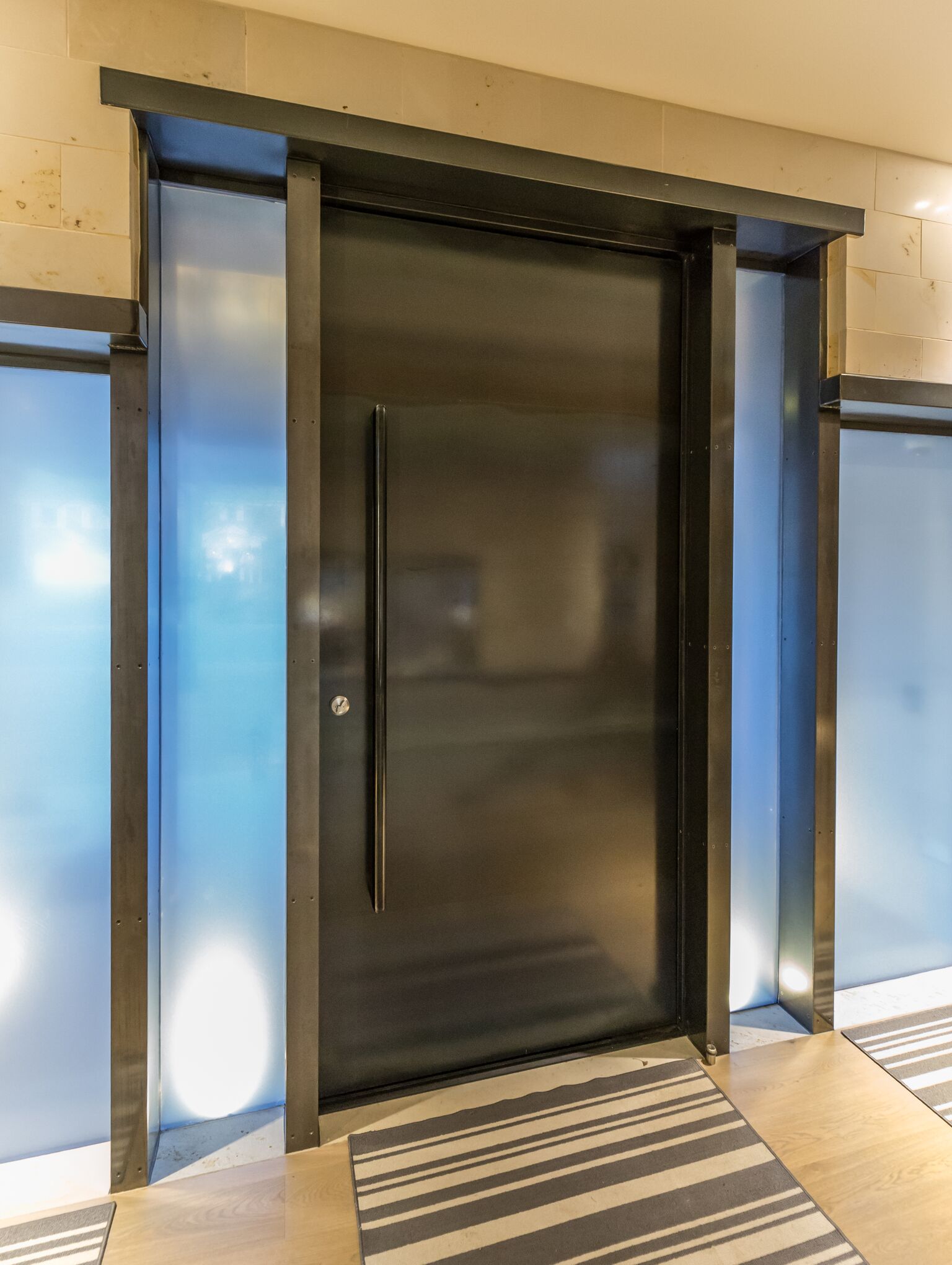 Castlewood Metal Pivot Door