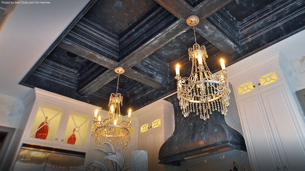 Applied over any surface, metal or not, to make it look like aged, oxidized metals. Smooth or textured, just a little or allover. In beautiful blue-green patina hues that stand alone or can be layered with rust.