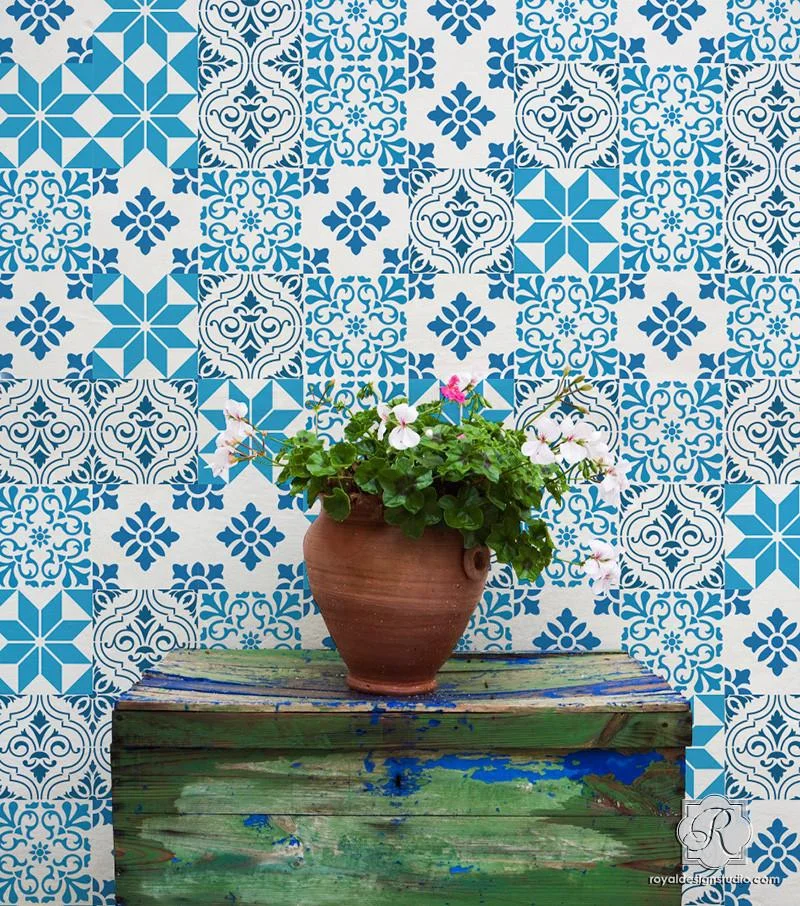 mediterranean_design_diy_painting_tile_stencils_wall_decor.jpg