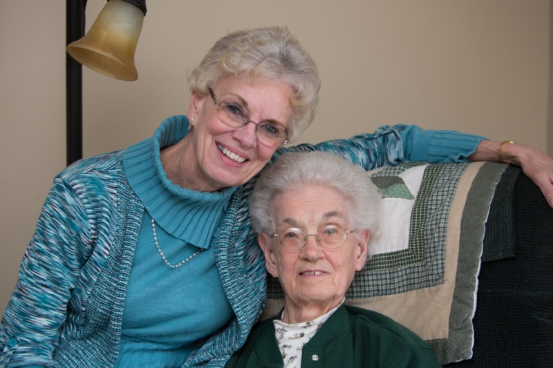 Alice and her daughter, Becky