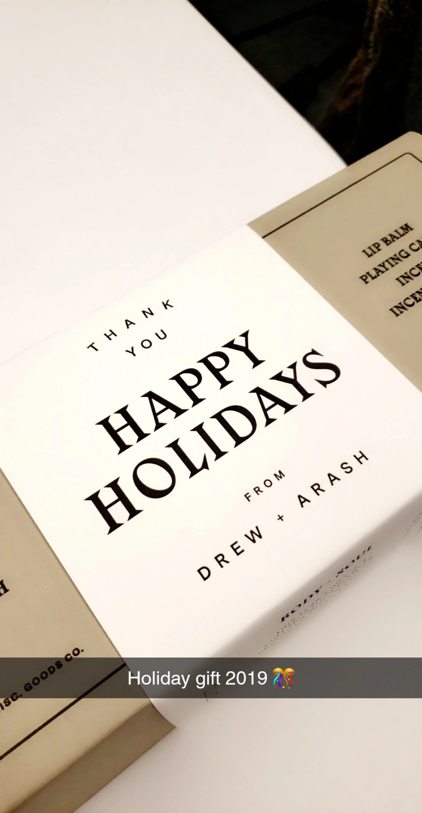 Holiday gift ‘19 🎉