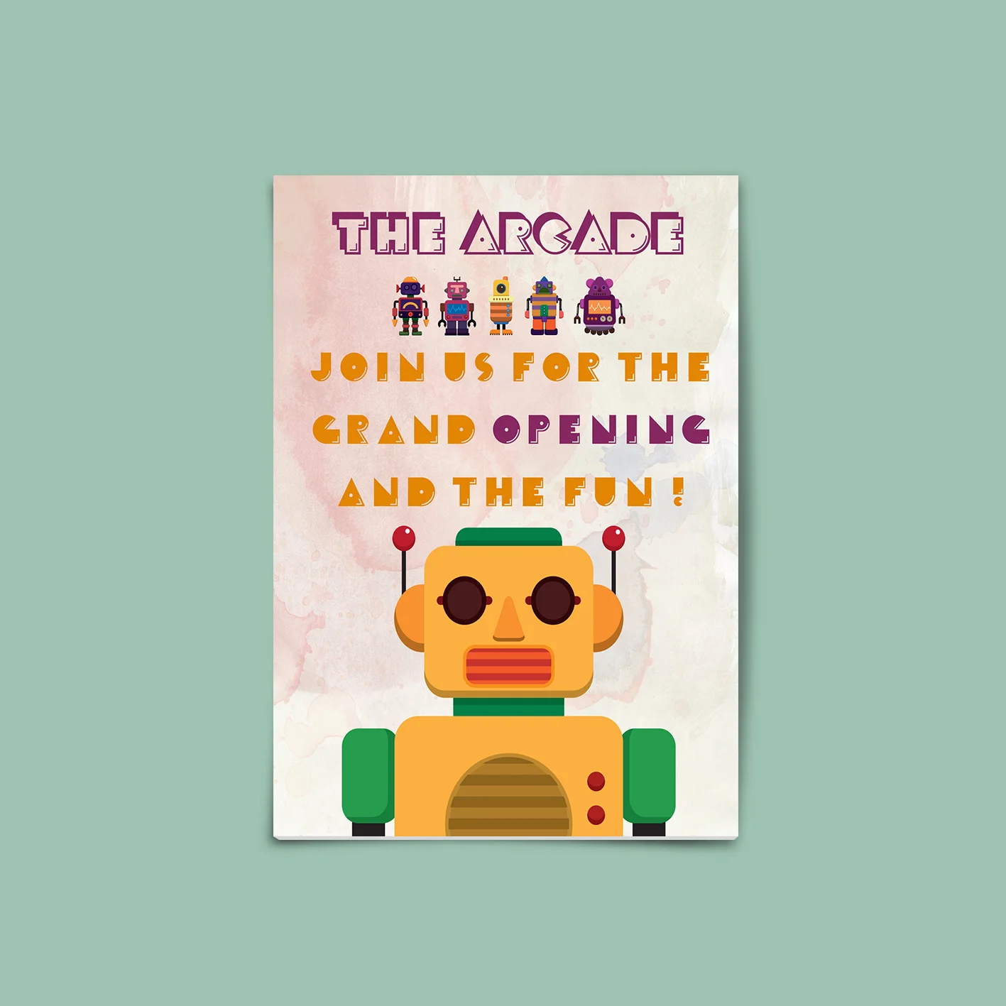 The Arcade - Flyer Design