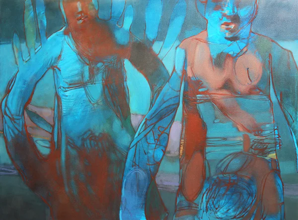 Sons of Sons Oil on canvas 122 x 92cm