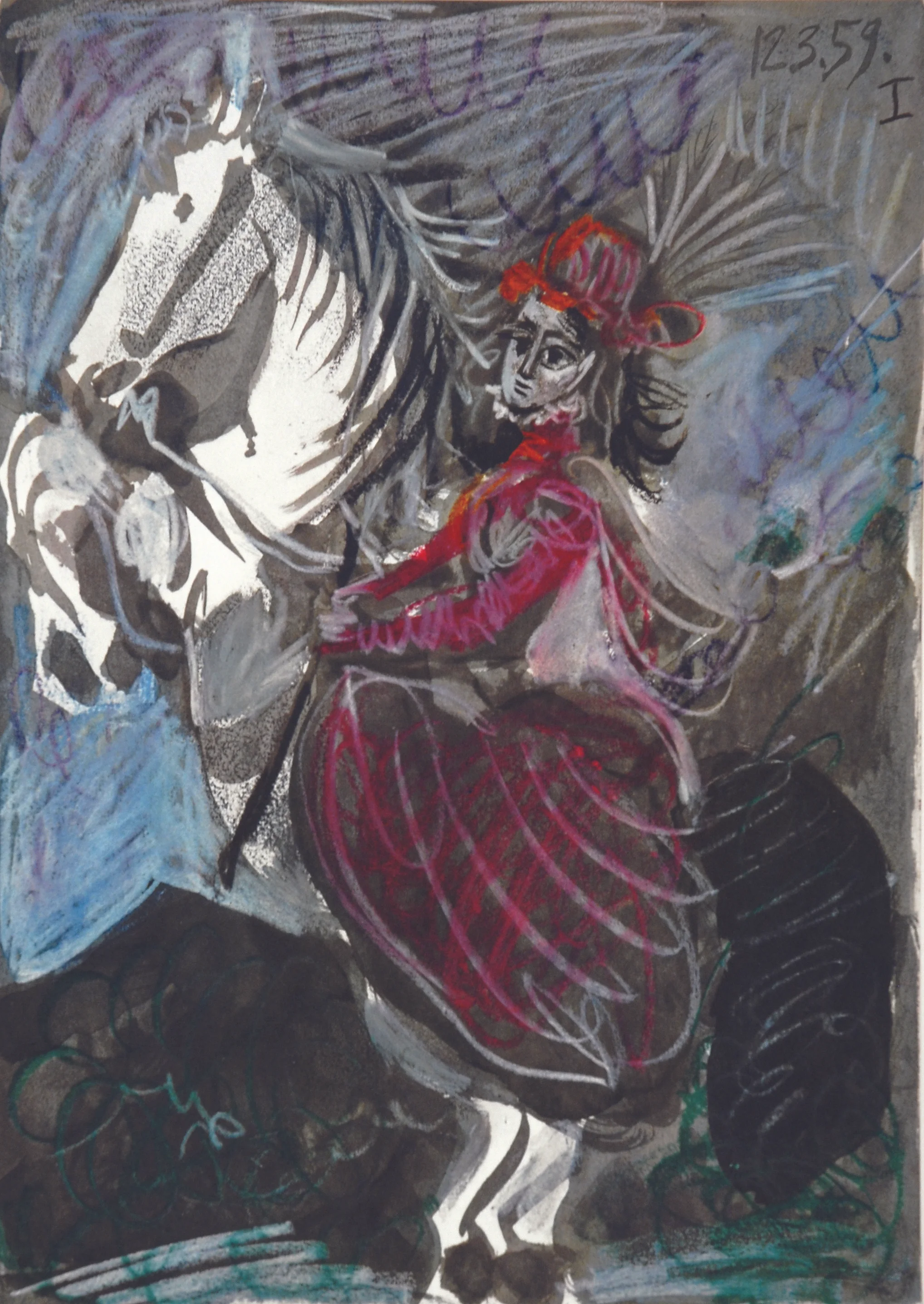 12.3.59 (from Toros y Toreros) , Offset Lithograph, 1959
