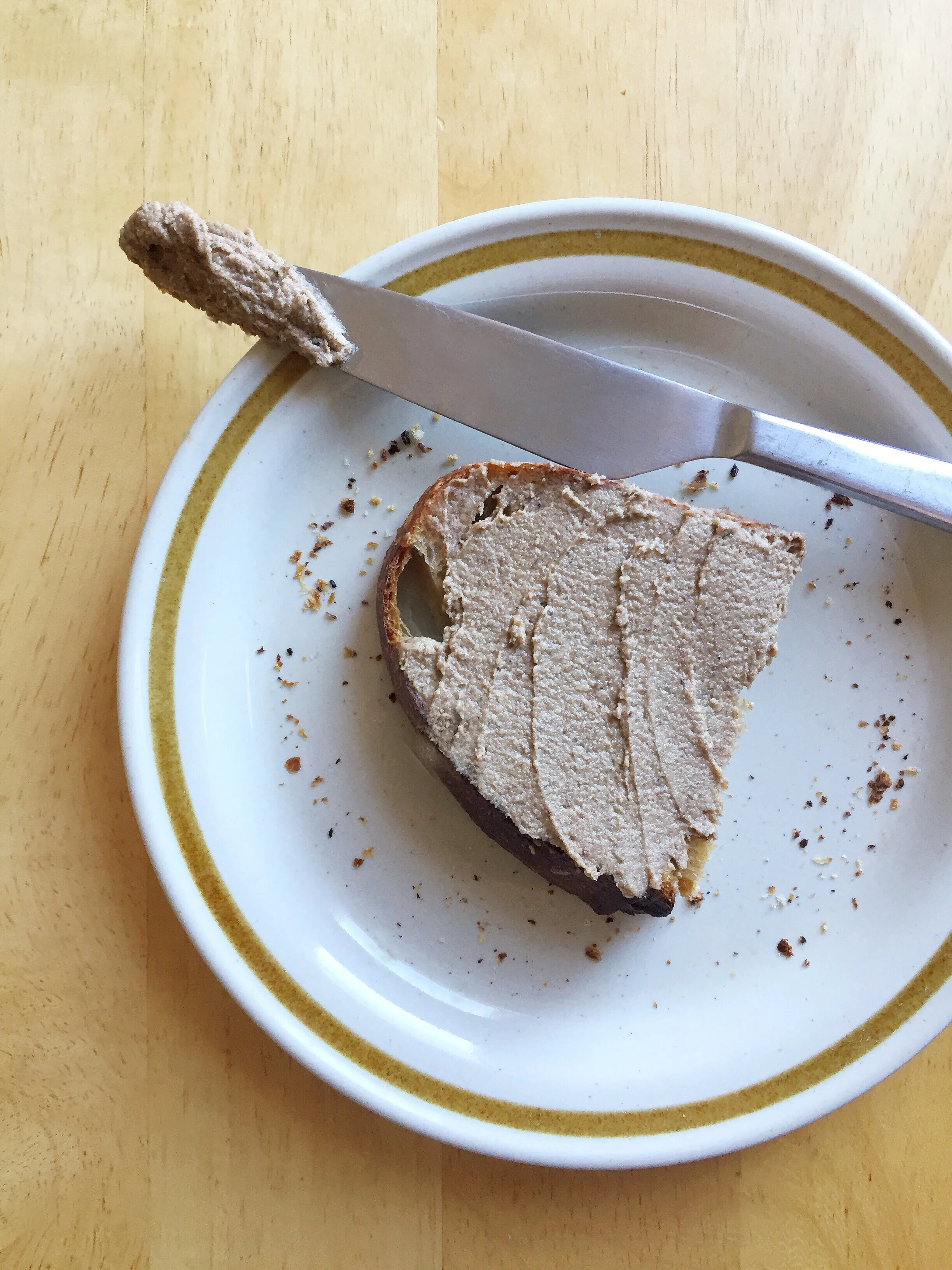 Tepary Bean &amp; Walnut Pâté