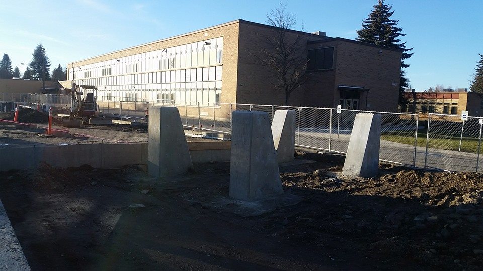 Entry columns