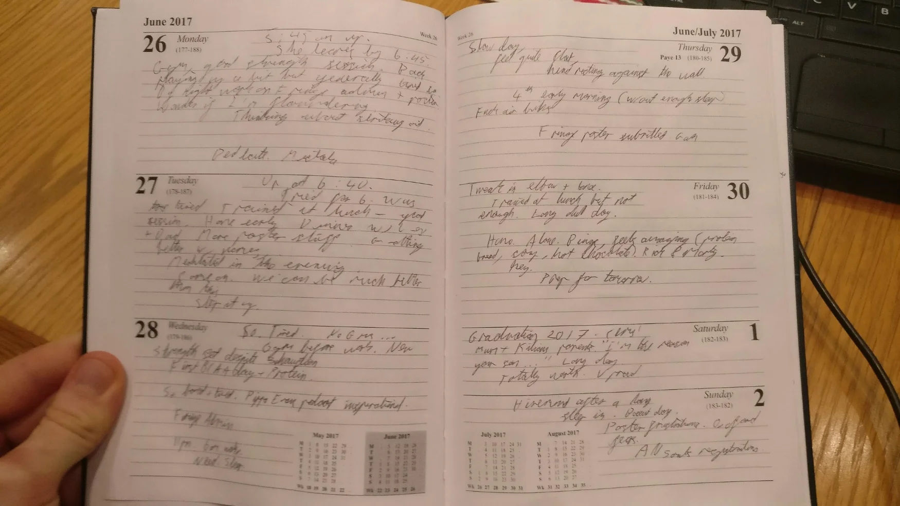 Next year, I plan to have handwriting lessons