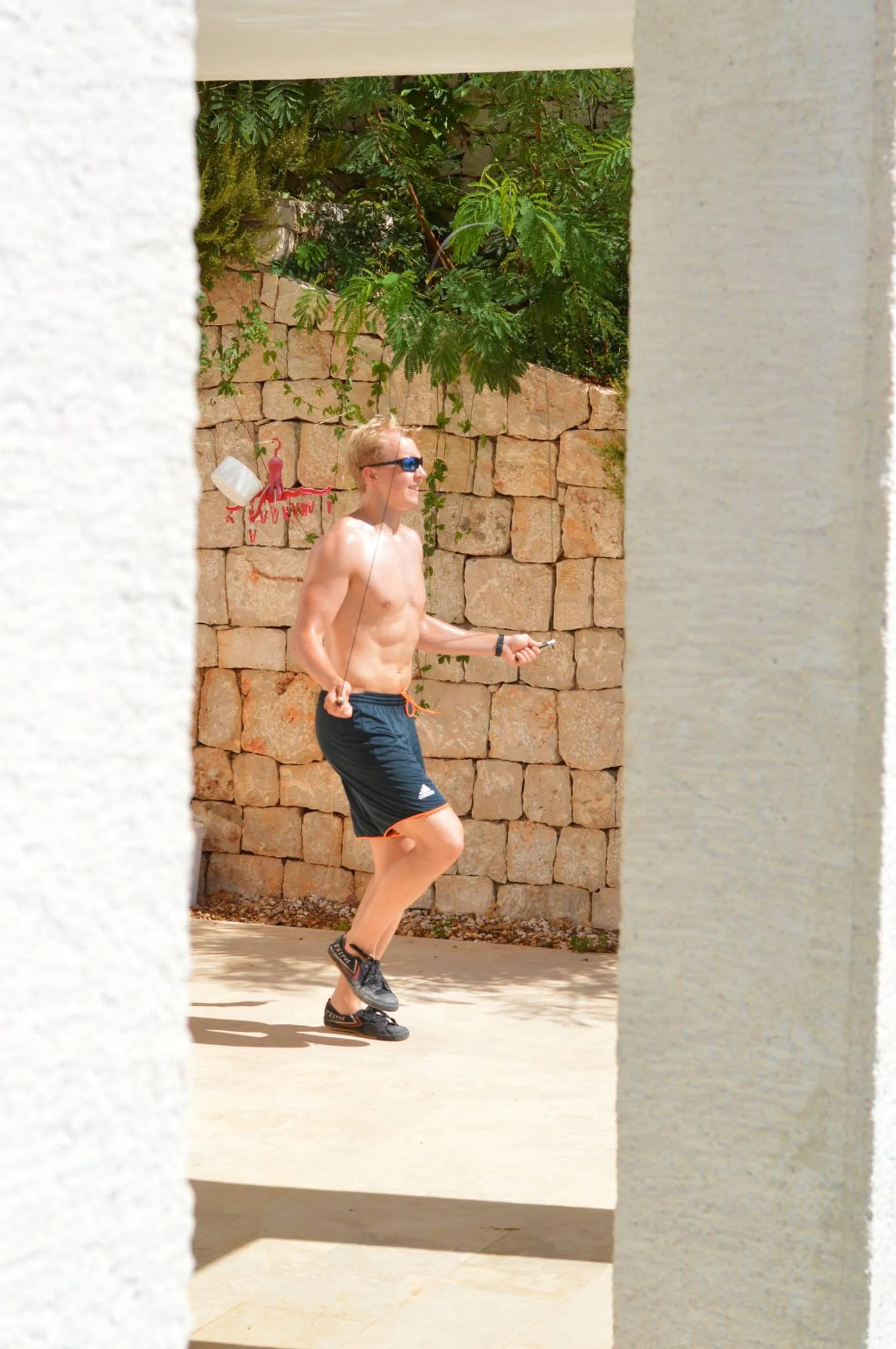 My physique, August 2016, before all this started. I was 80kg.