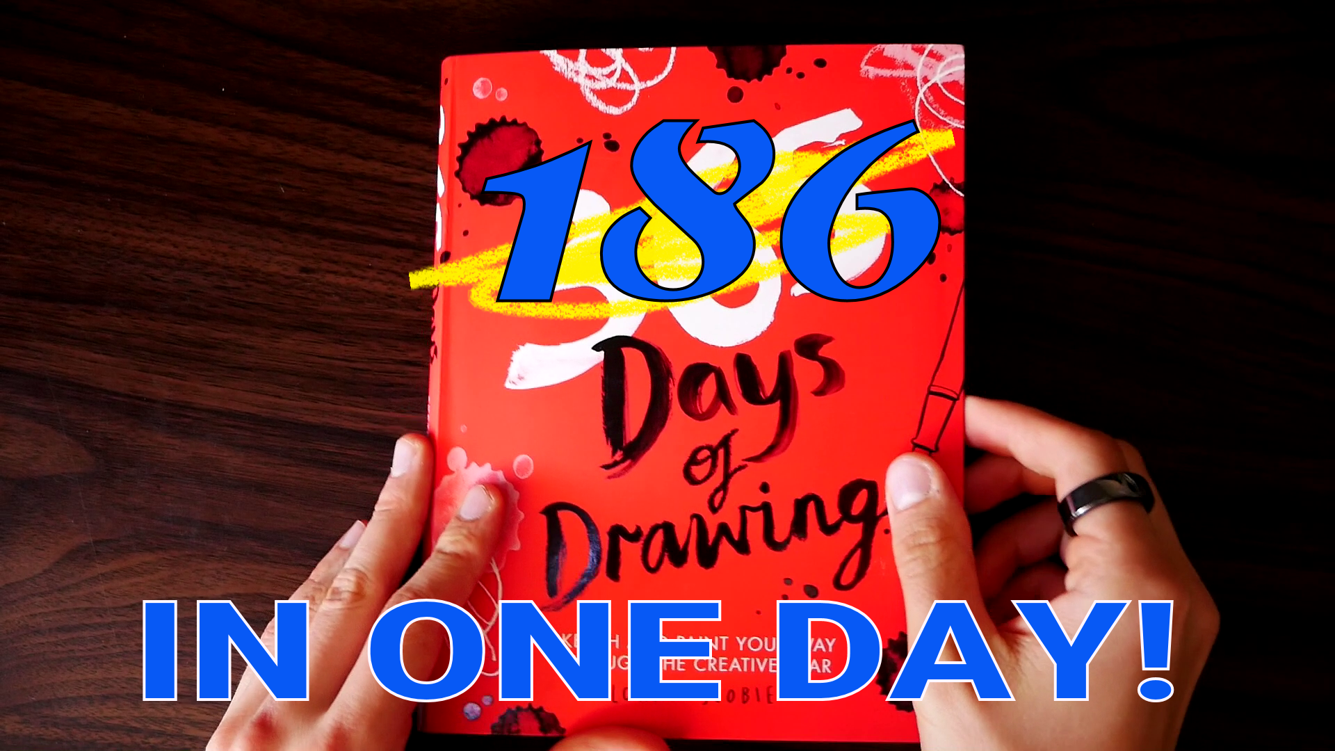 186 Days of Drawing in ONE DAY