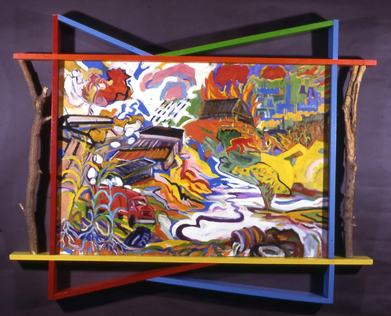 NBp2.Gailee Pond Allegory.Red Clouds oilcanvas wood frame 44x56 total.jpg