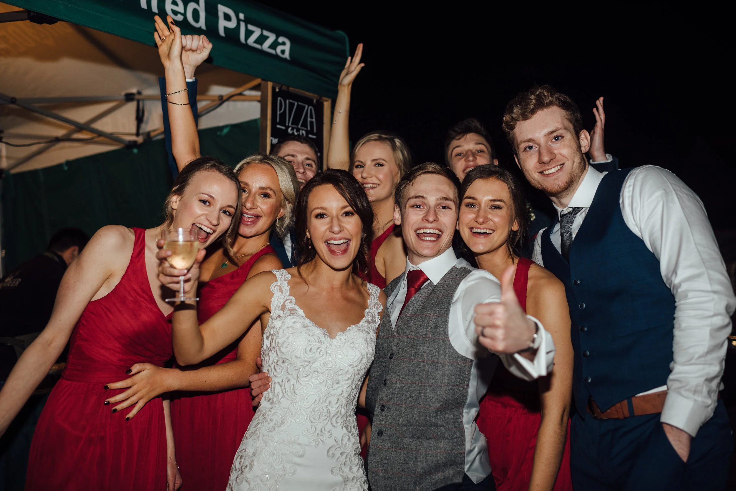 Wedding Pizza - a must!
