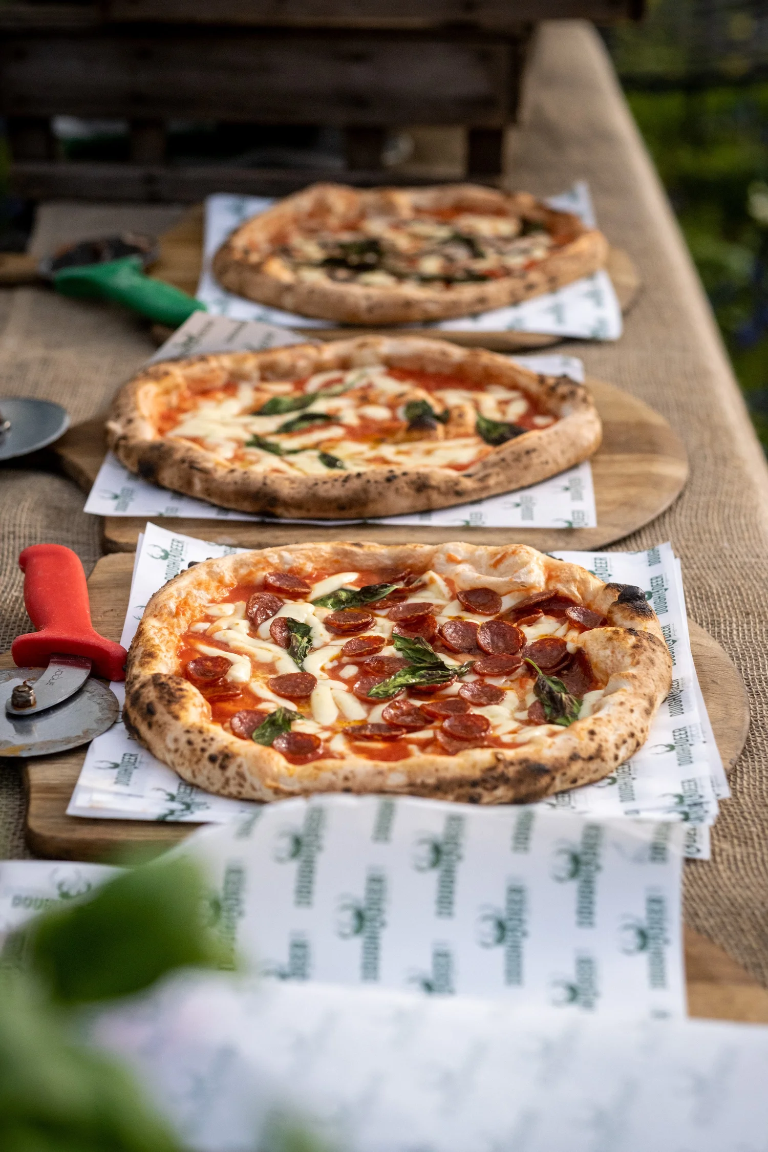 Mobile Pizza Oven - Dough&Deer - Mobile Pizza Van Hire