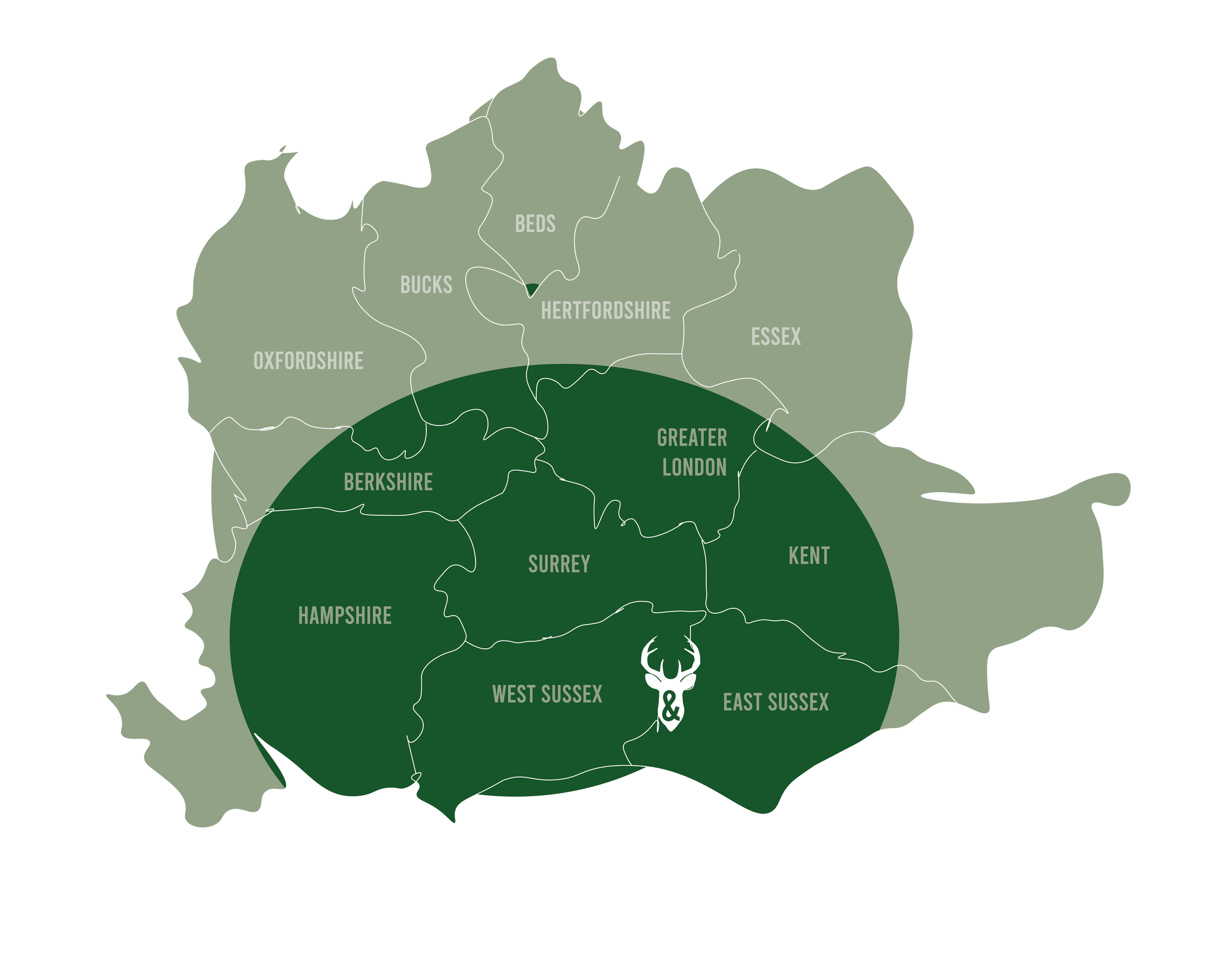 Pizza Van Hire - Coverage Map