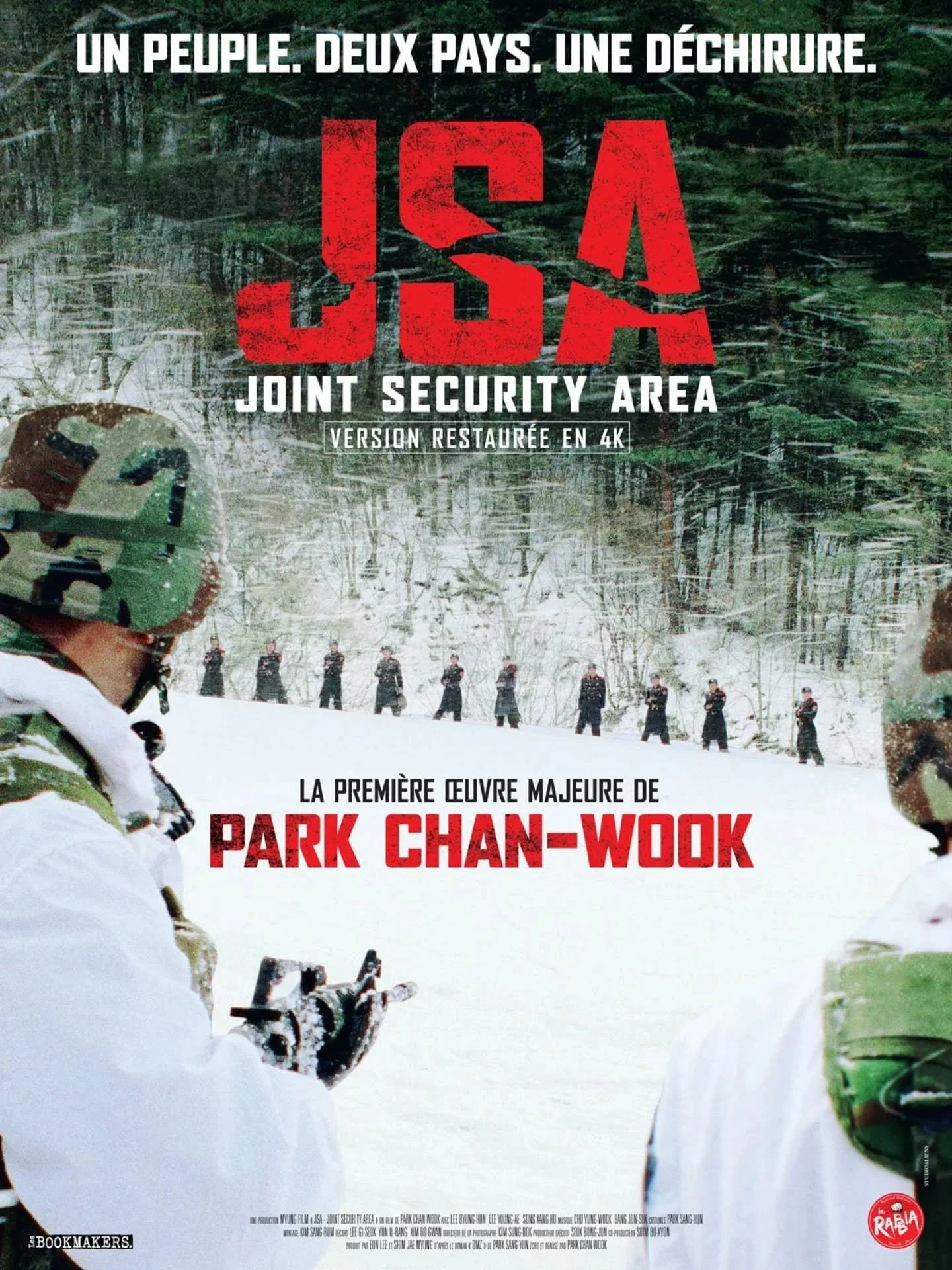 🎬 Ce soir &agrave; 20h, ne manquez pas la s&eacute;ance exceptionnelle de JSA: Joint Security Area de PARK Chan-wook &agrave; l'UGC Cin&eacute; Cit&eacute; La D&eacute;fense !

🎞️🇰🇷 La projection sera pr&eacute;sent&eacute;e par David Tredler, le
