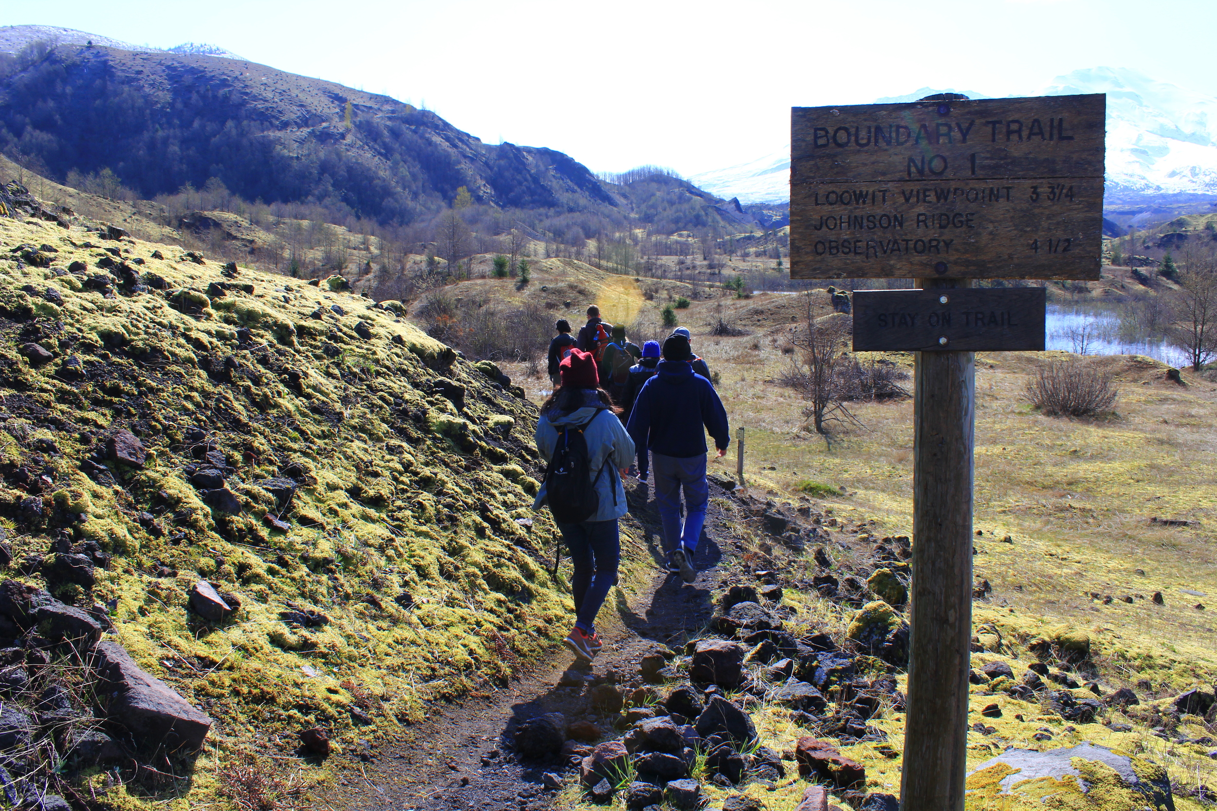 HIKING MOUNT ST. HELENS