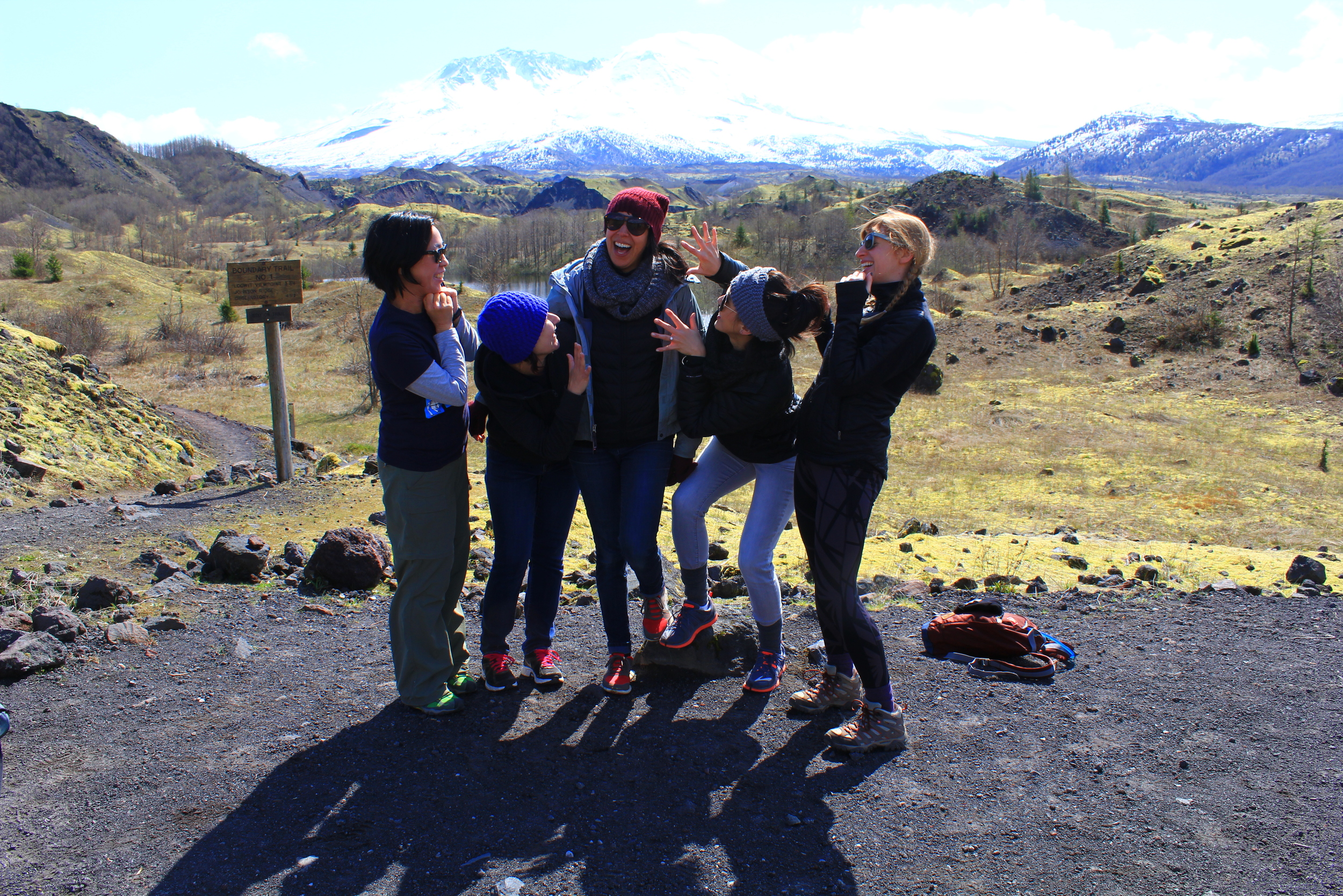 HIKING MOUNT ST. HELENS