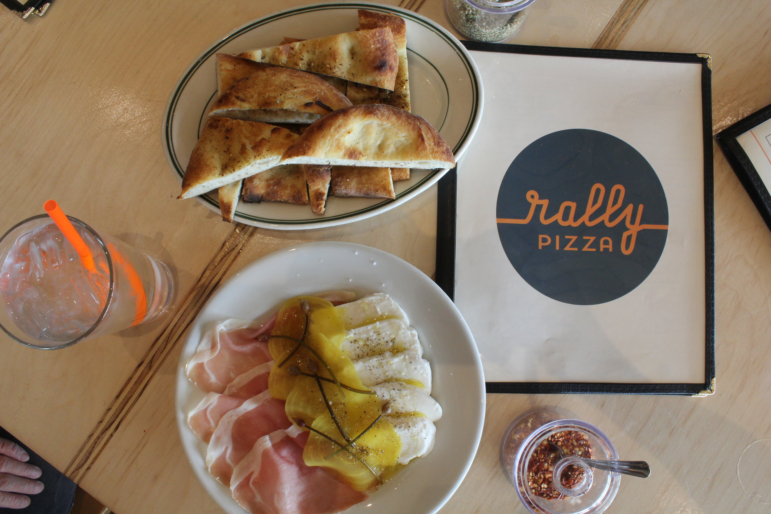 RALLY PIZZA'S FRESH SPRING OFFERINGS