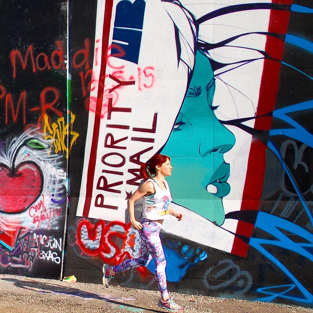 Dona Jo graffiti leggings, the Paulista.