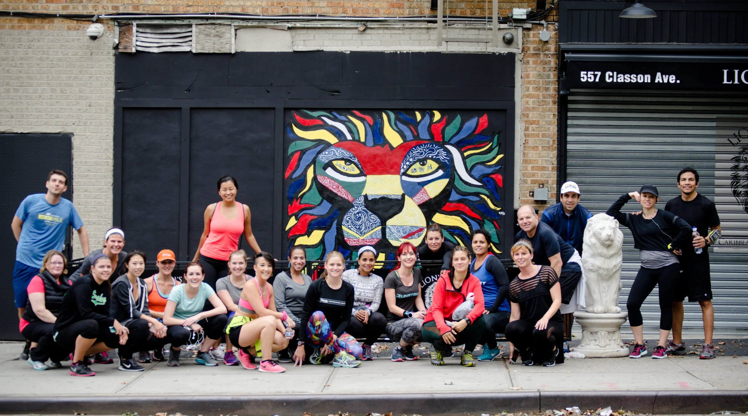 Photos by Filles Garcons Photography. Mural by street artist 1 Real Vizion . 