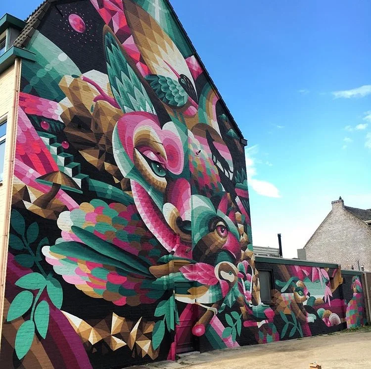 I Am Eelco mural at Heerlen Murals in The Netherlands for Montana Cans.