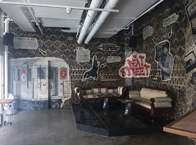 Check out Ivan Orama's dope new work at Beat Street in Jersey City.