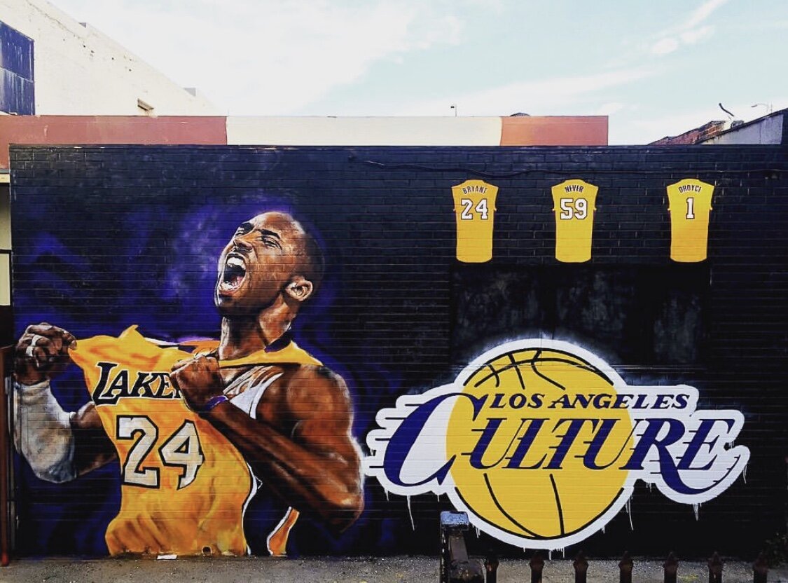 The Mamba Legacy brings more murals of Kobe and Gigi Bryant