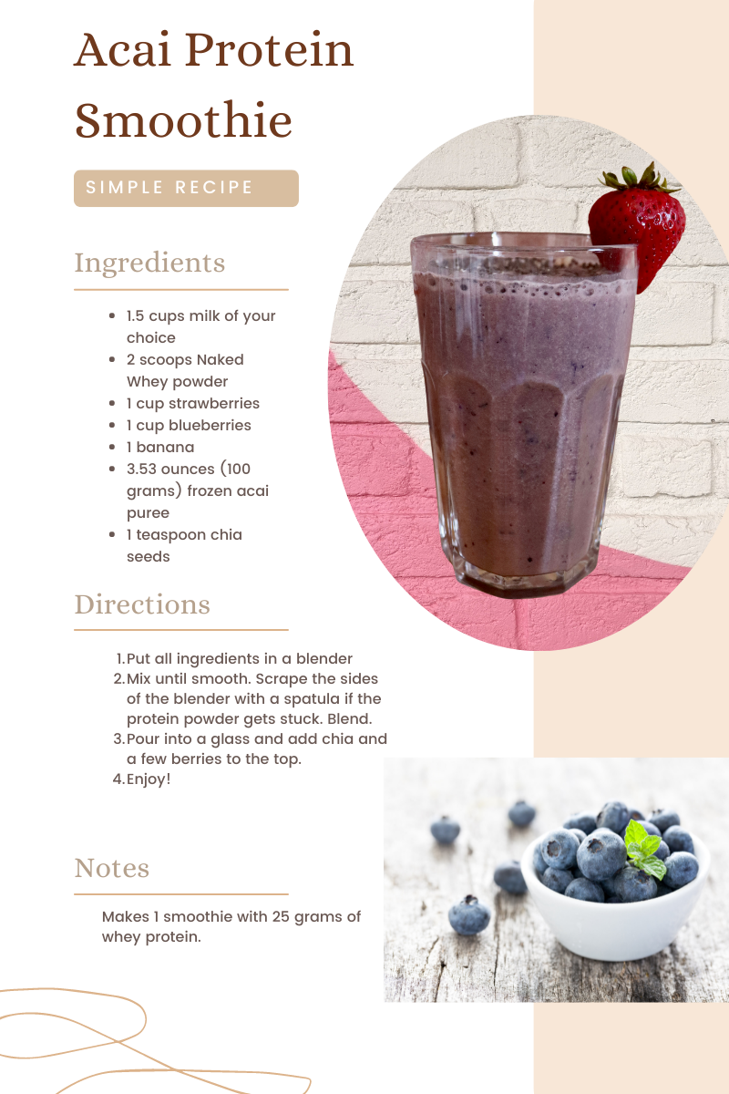 Berry Fast Recovery Smoothie Recipe